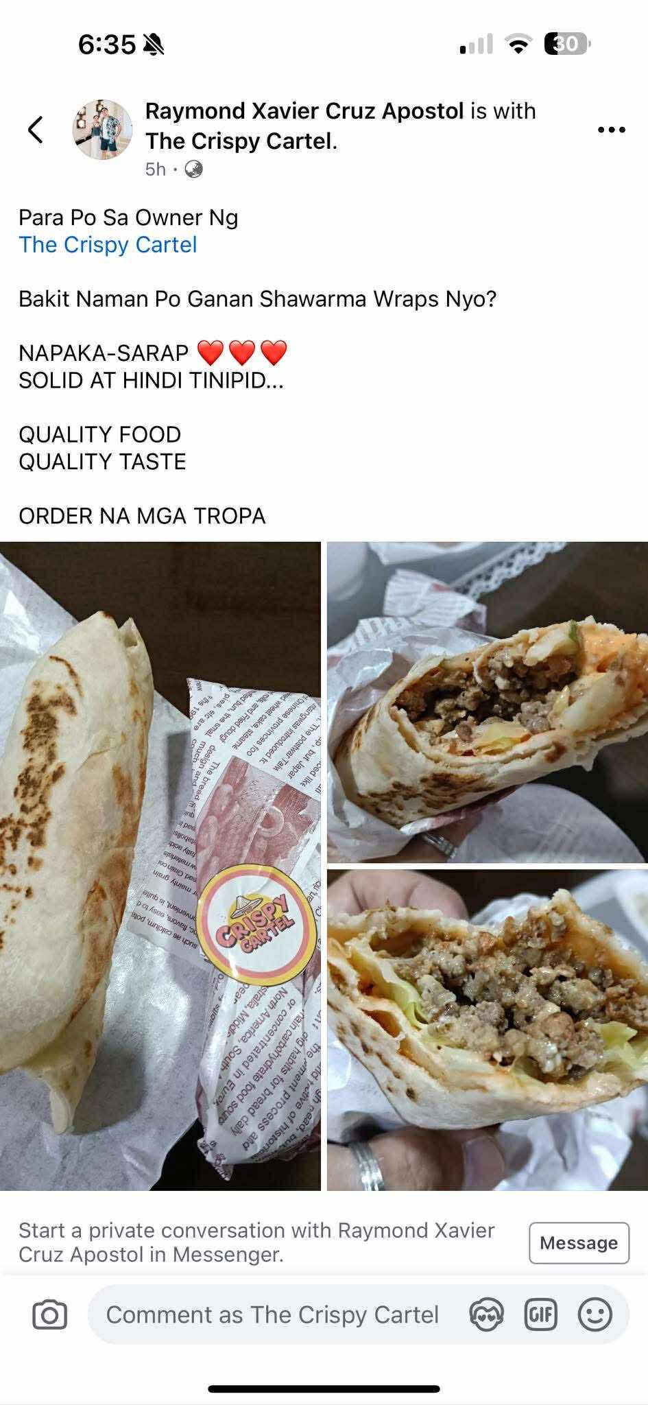 Customer review screenshot 3